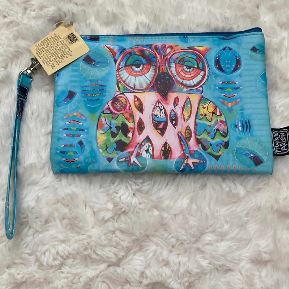 🆕 Allen Designs Owl Pouch Blue